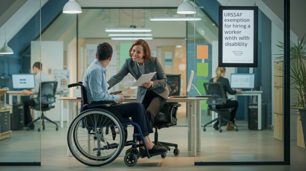 exonération urssaf travailleur handicapé