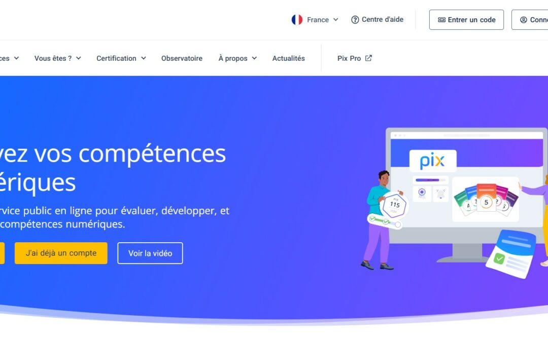 Comment créer un dossier sur Pix ?