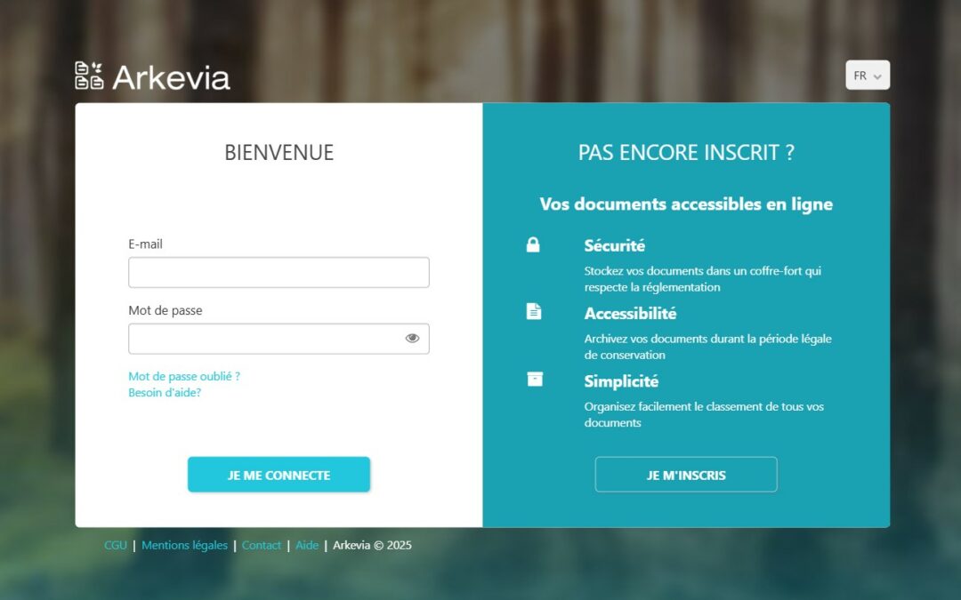 ARKEVIA : sécurisez la sauvegarde de vos documents numériques
