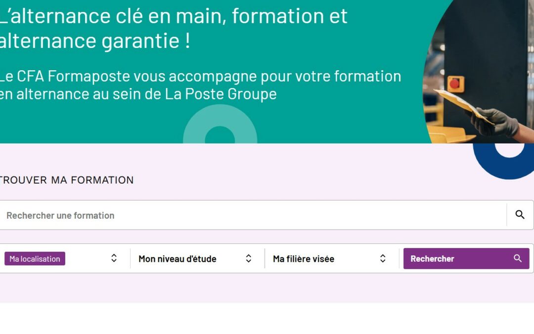 CFA Formaposte Grand Ouest : l’alternance clé en main