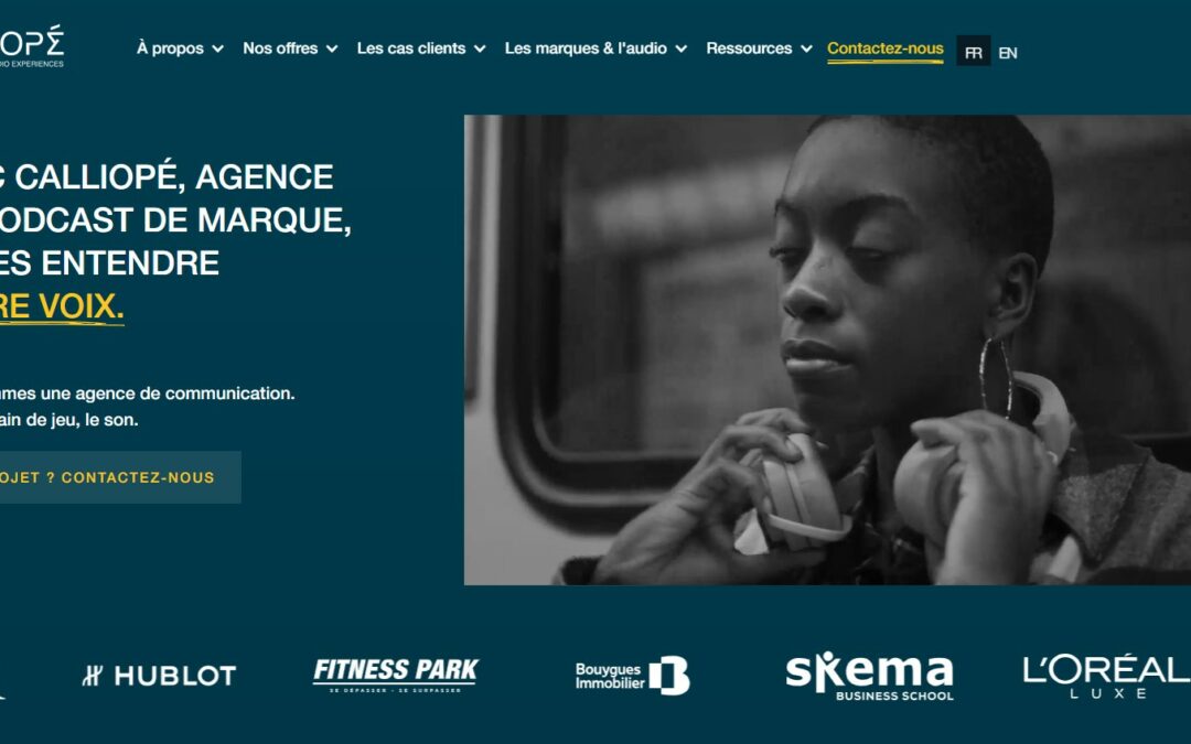 Calliopé, l’agence experte en podcast pro